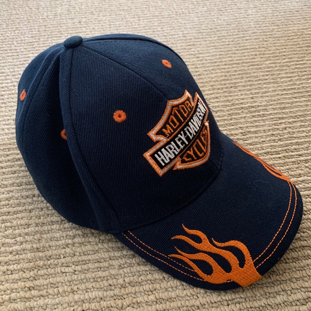 Harley Davidson Flame hat